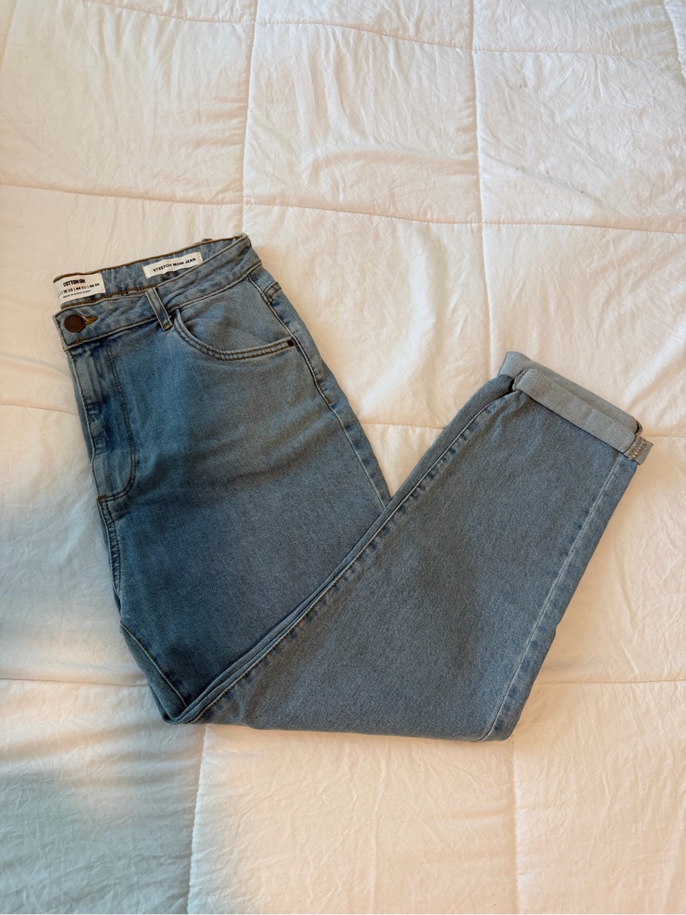 Cotton On Women's Skinny Jeans - Light Blue Wash